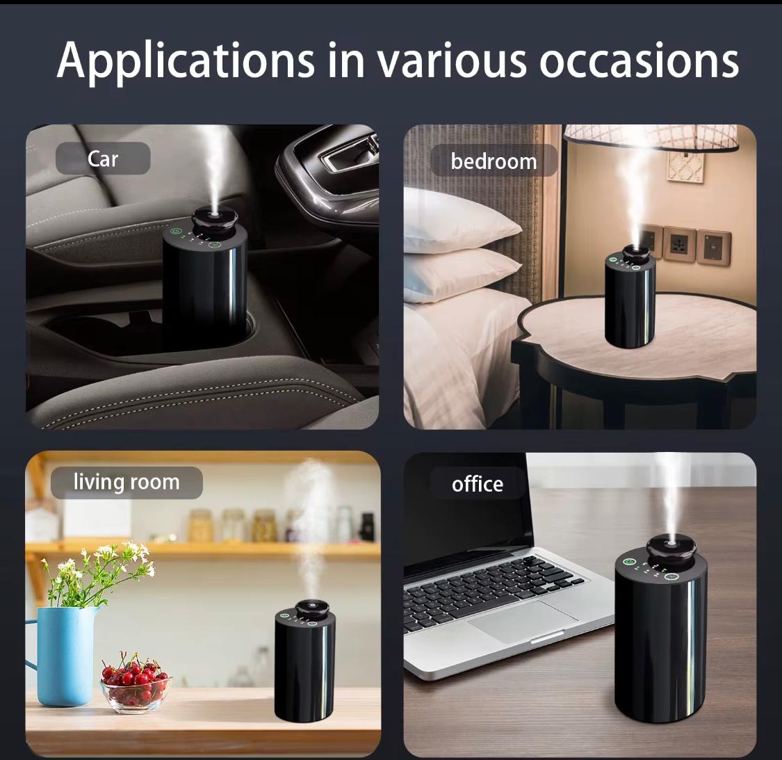 Waterless Diffuser Starter Kit (Diffuser machine and 1 X20ml Fragrance oil)