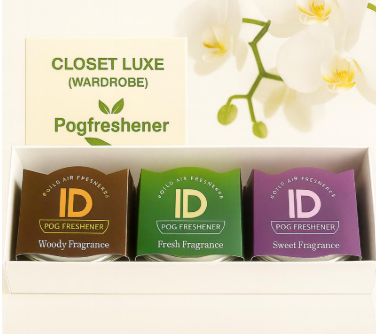 Pogfreshener Gel Air Freshener – Trio Pack (80g Aluminium Tins)