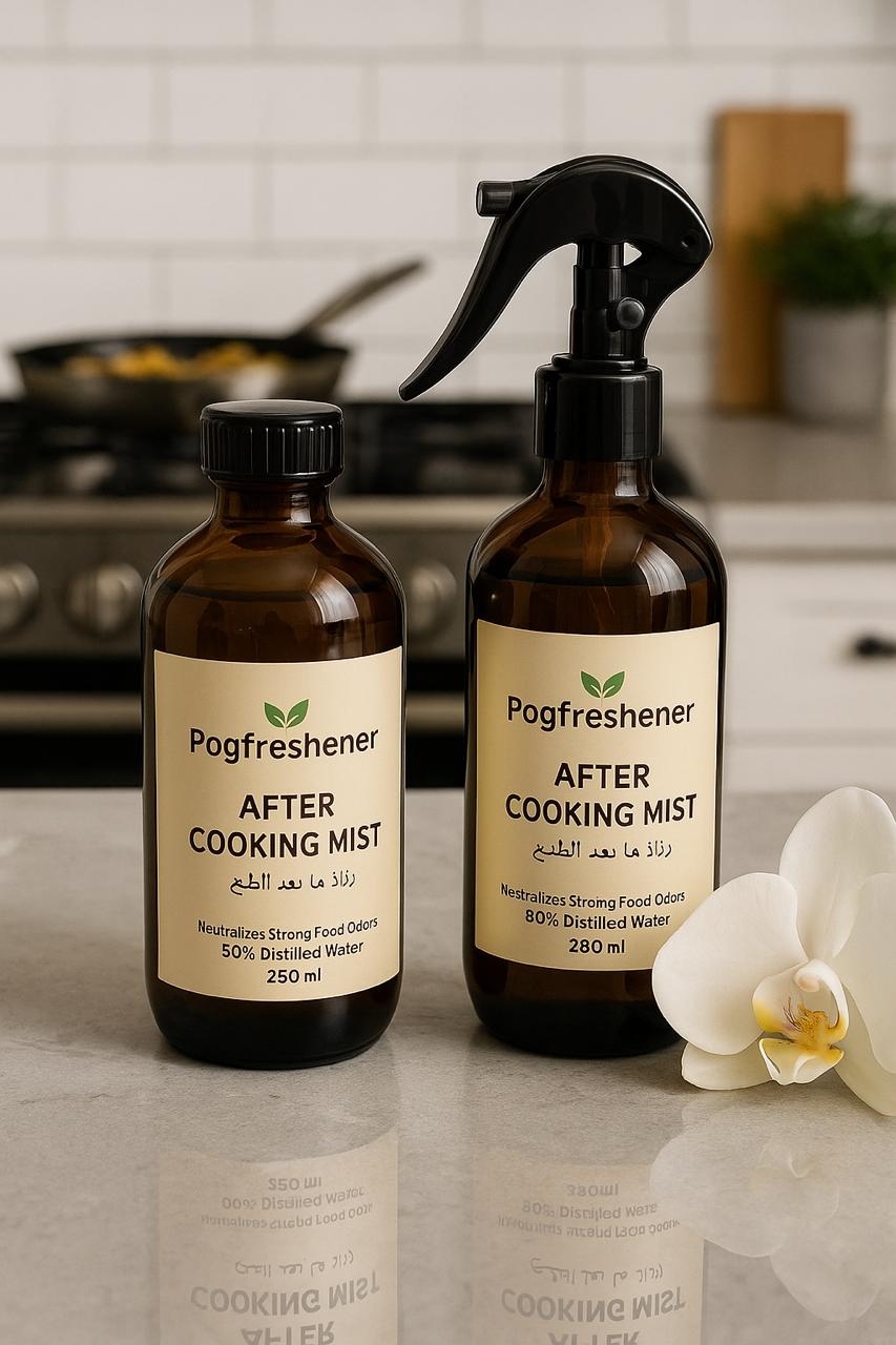 Pogfreshener After-Cooking Mist – 250ml (80% Distilled Water)