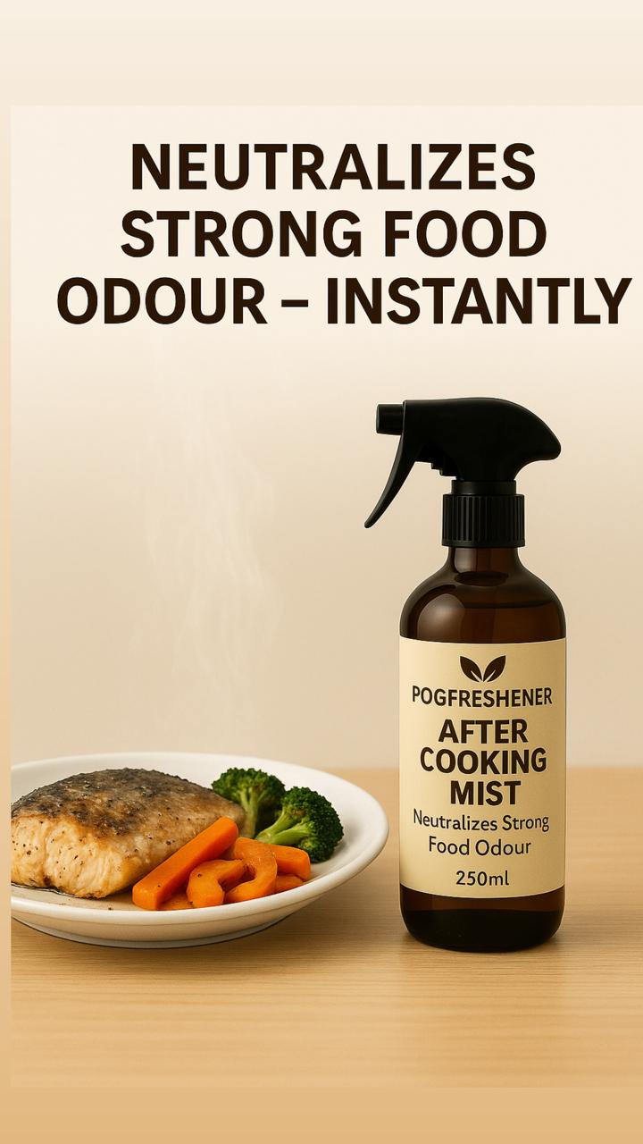 Pogfreshener After-Cooking Mist – 250ml (80% Distilled Water)