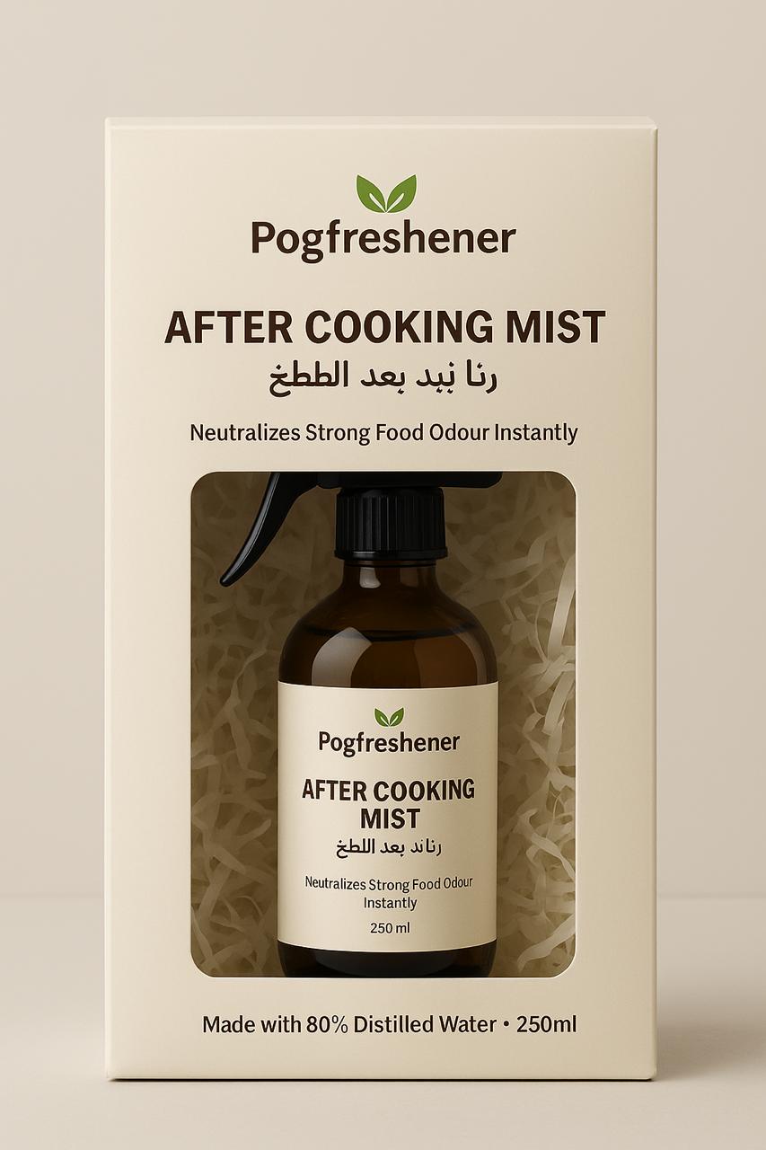 Pogfreshener After-Cooking Mist – 250ml (80% Distilled Water)