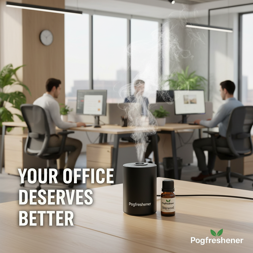 Pogfreshener Rechargeable Diffuser - Instagram Post - Corporate Office (Text Repositioned)